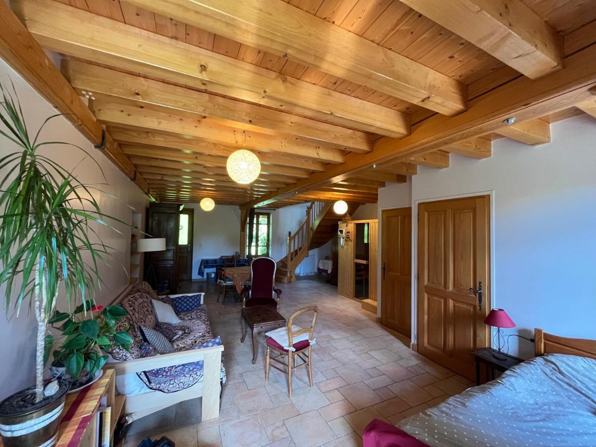 Bed and Breakfast Ecolieu Le Chant Du Temps Saint-Usuge Exteriér fotografie